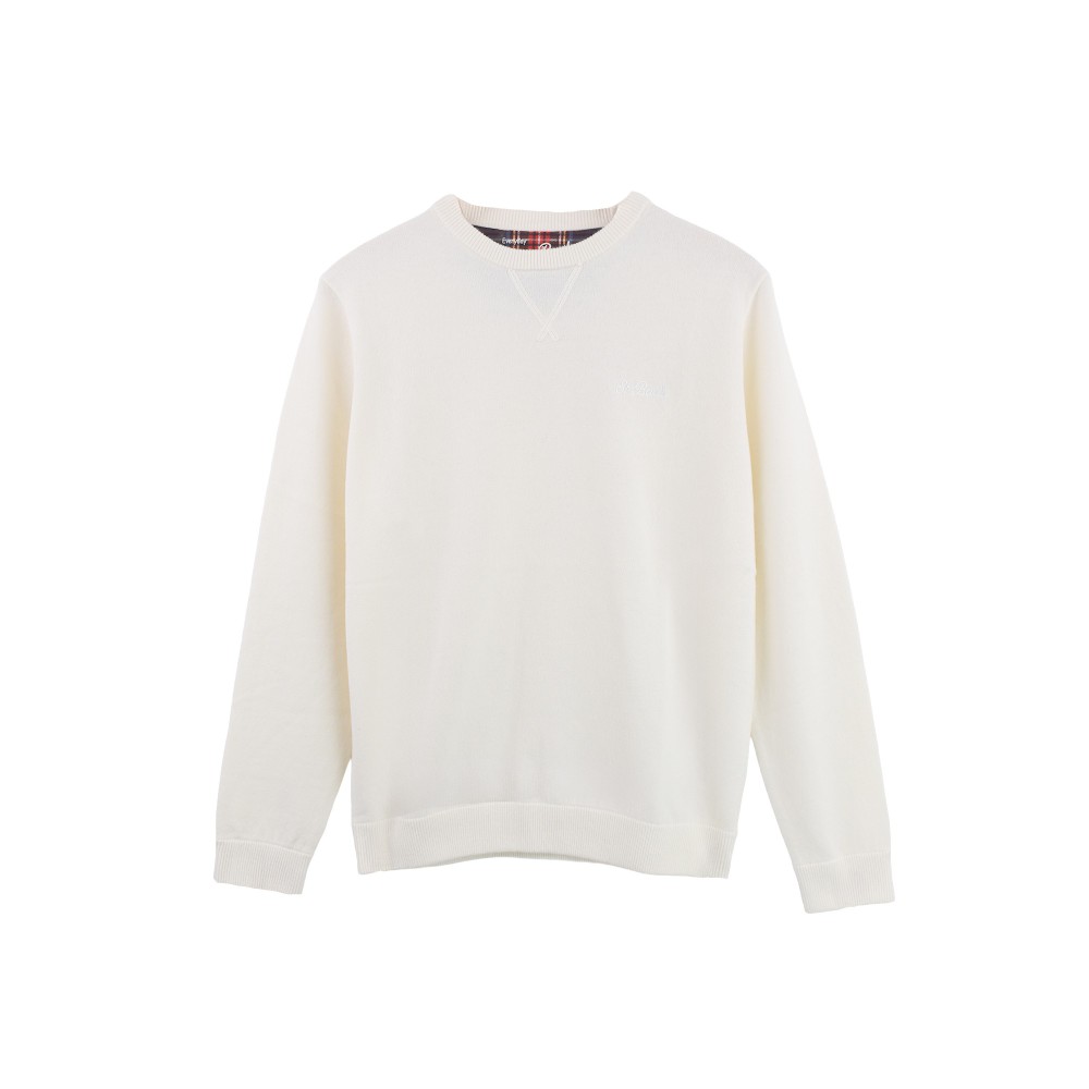 SAINT BARTH Maglione panna...