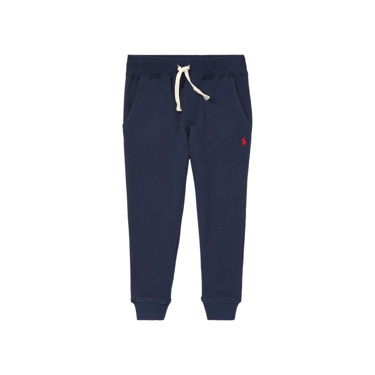 RALPH LAUREN Joggers navy con logo bambino