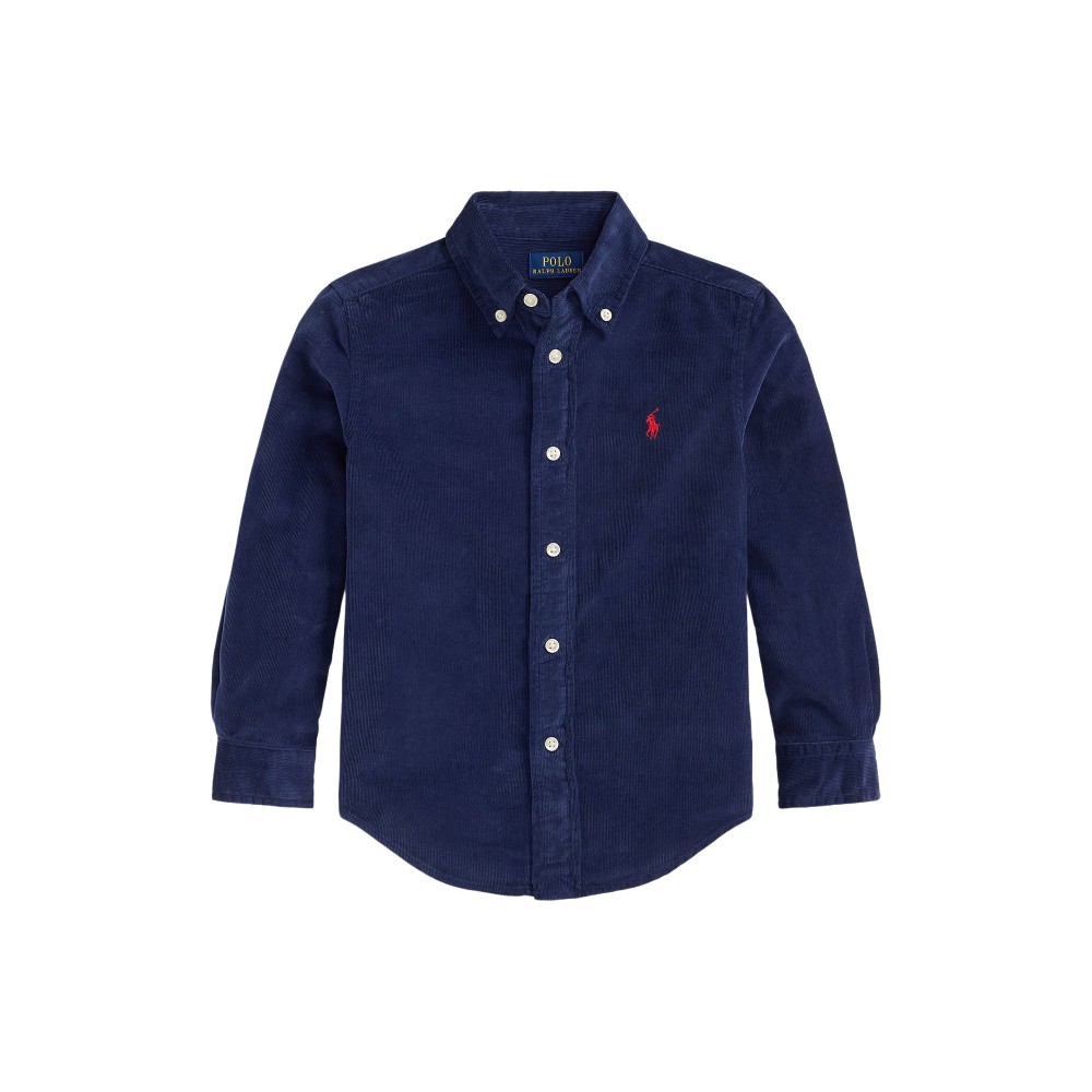 RALPH LAUREN Camicia blu in...