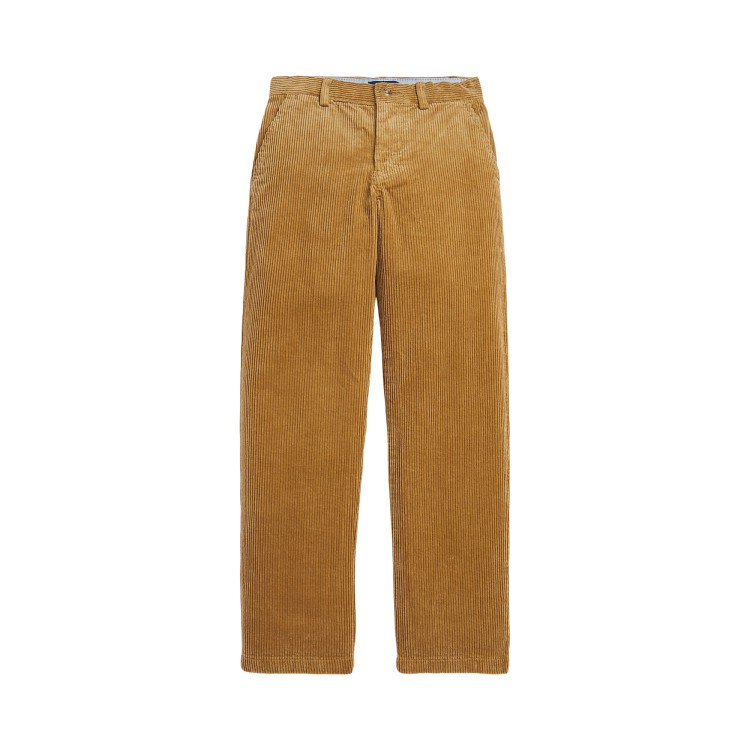 RALPH LAUREN Pantaloni khaki a coste bambino