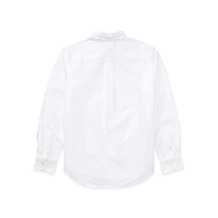 RALPH LAUREN Camicia bianca slim bambino