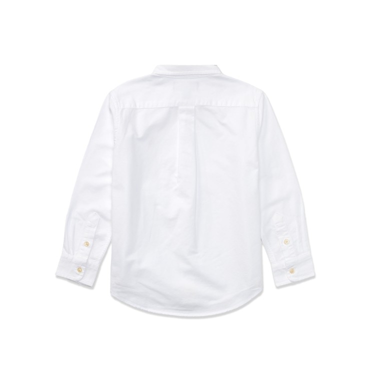 RALPH LAUREN Camicia bianca slim bambino