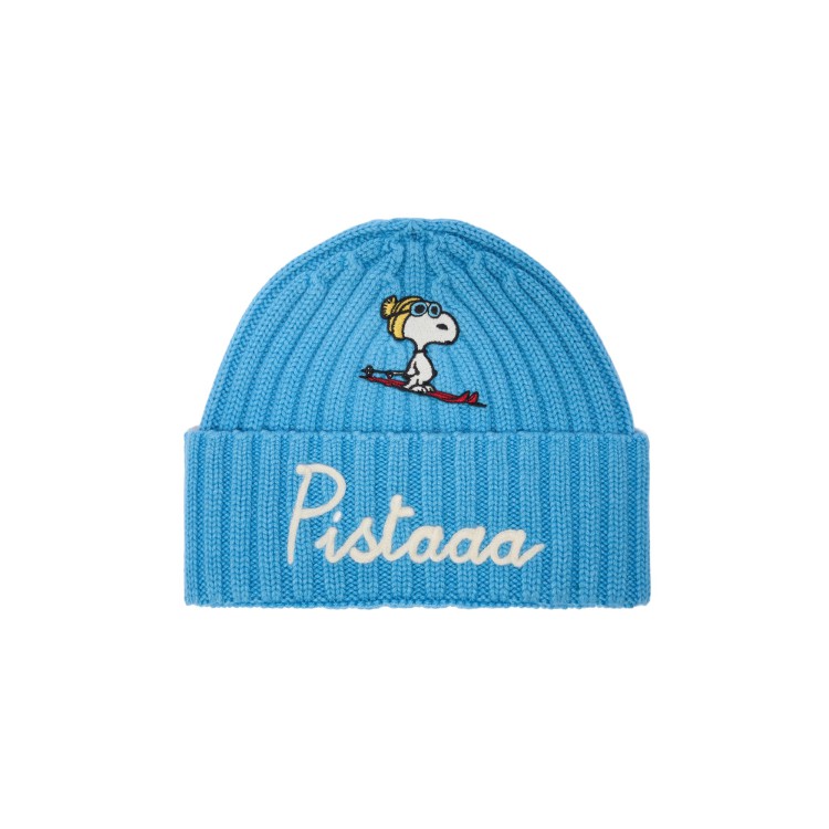 SAINT BARTH Cappello celeste "Pistaaa" Snoopy  bambini