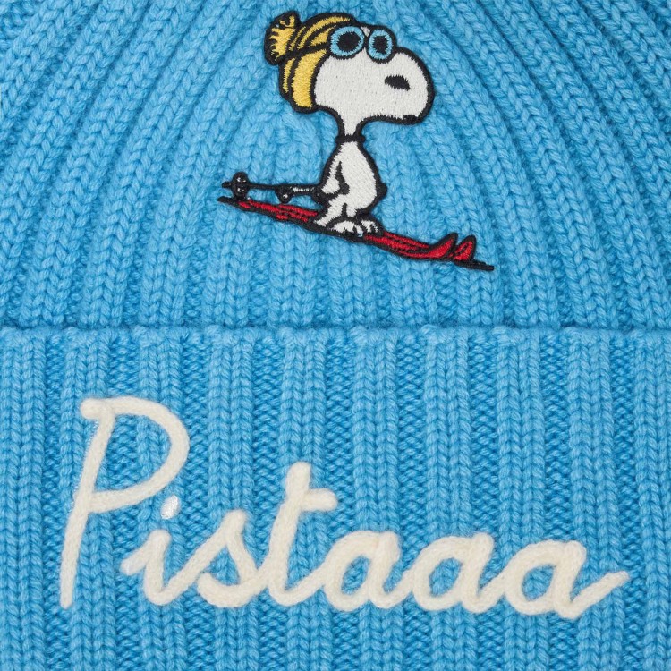 SAINT BARTH Cappello celeste "Pistaaa" Snoopy  bambini