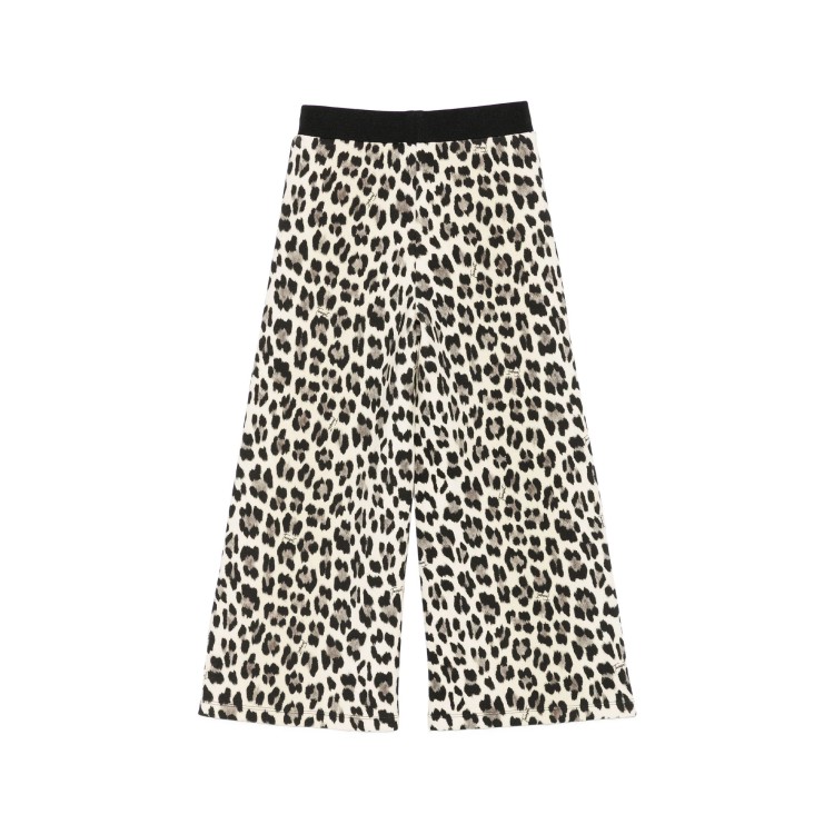 TWIN-SET Pantaloni palazzo leopardati bambina
