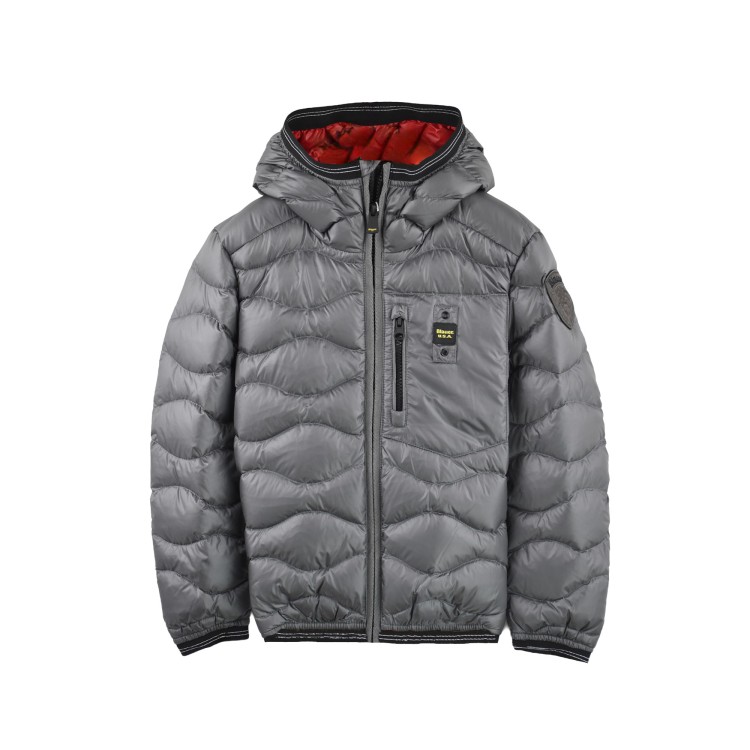 BLAUER Giubbotto Brinton antracite trapuntato bambini