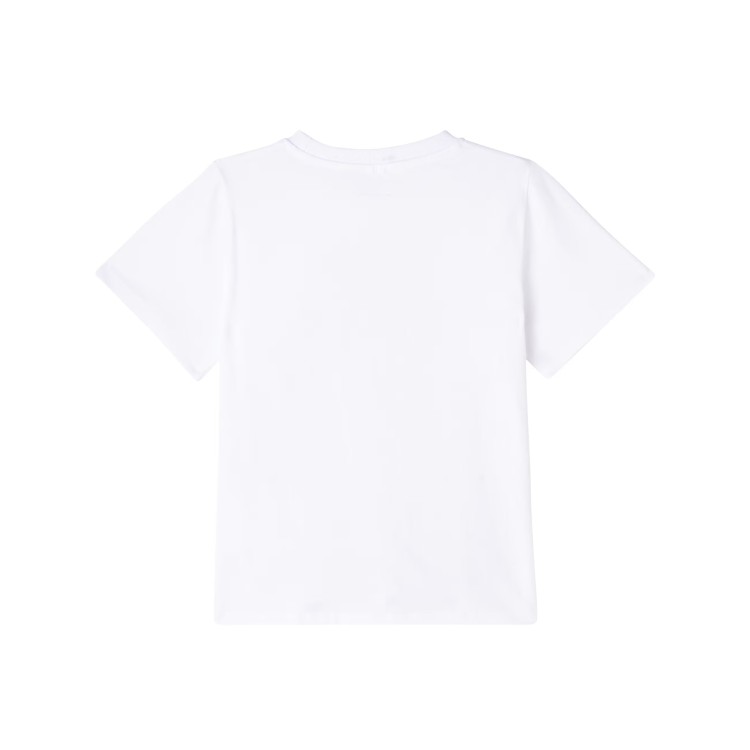 STELLA McCARTNEY T-shirt bianca interattiva con stampa bambino