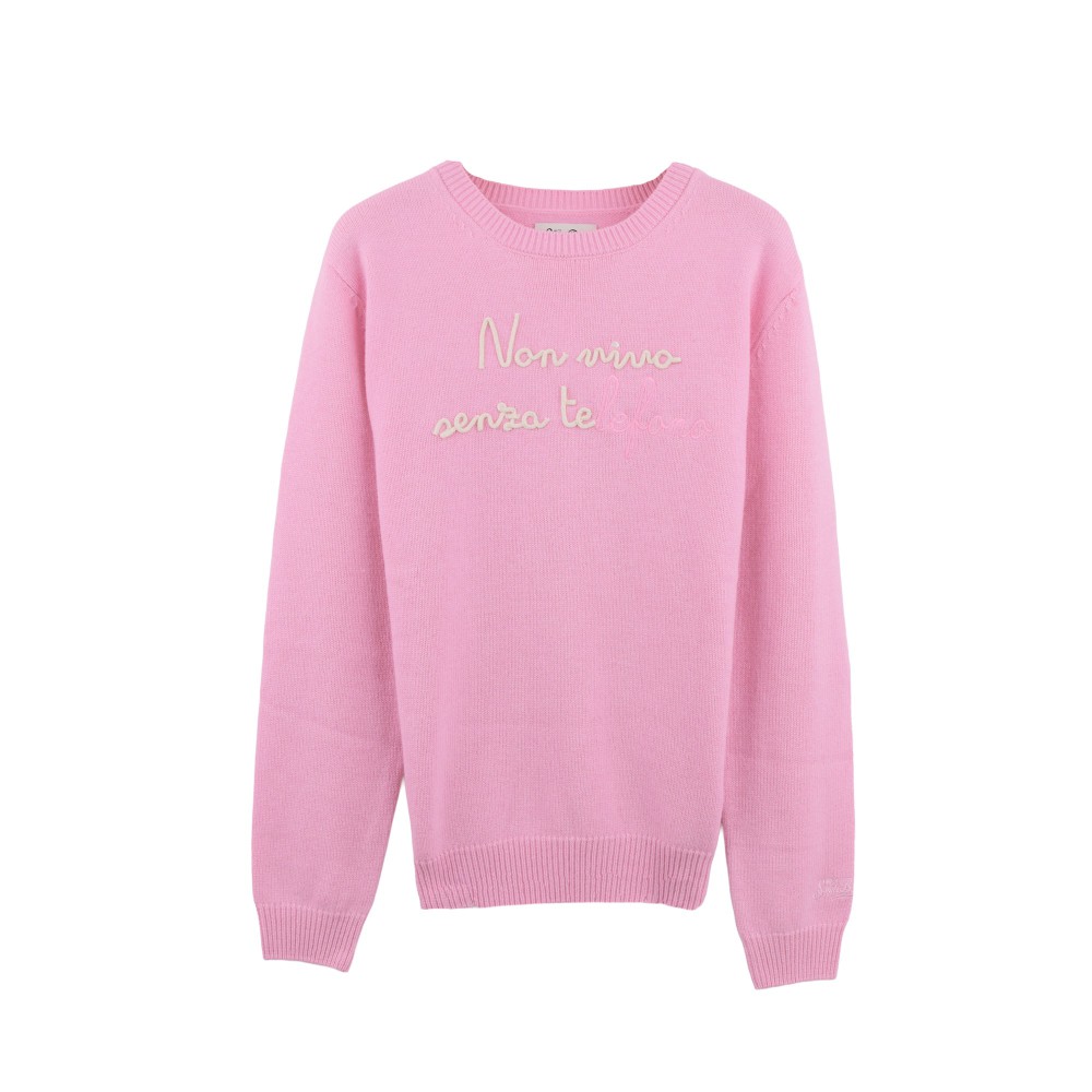 SAINT BARTH Maglione rosa...