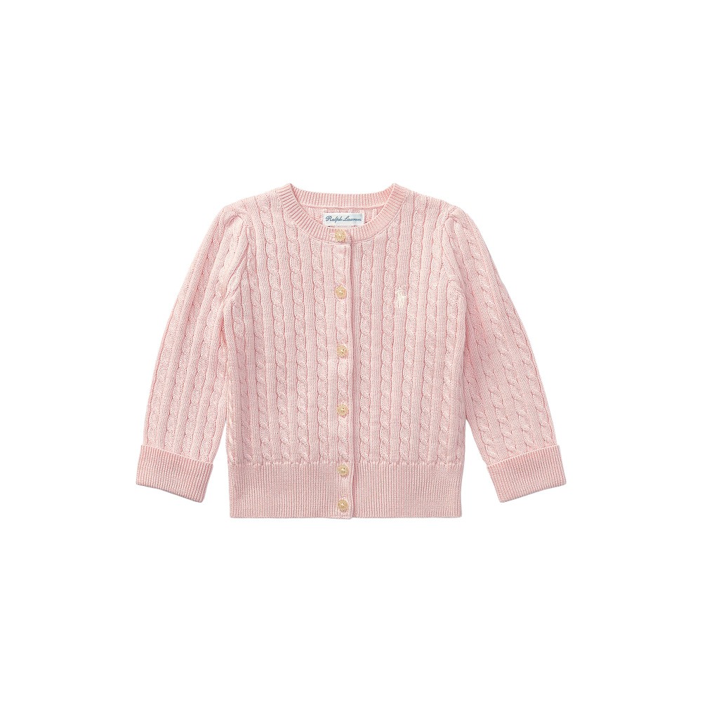 RALPH LAUREN Cardigan rosa...
