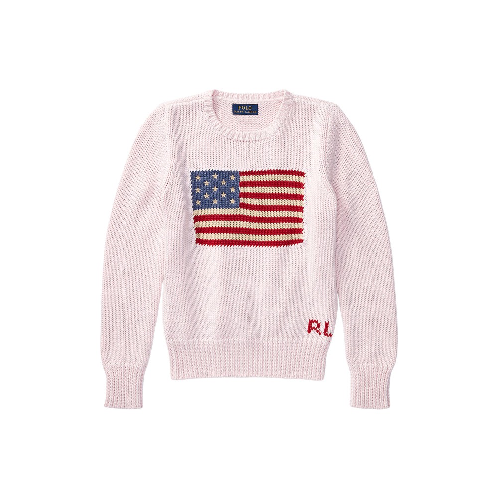 RALPH LAUREN Maglione rosa...