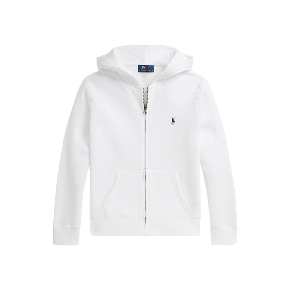 RALPH LAUREN Felpa bianca...