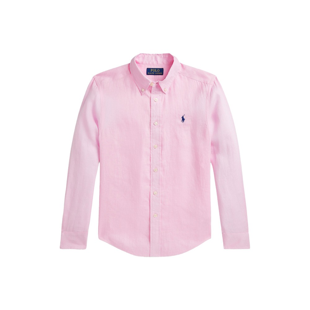 RALPH LAUREN Camicia rosa...