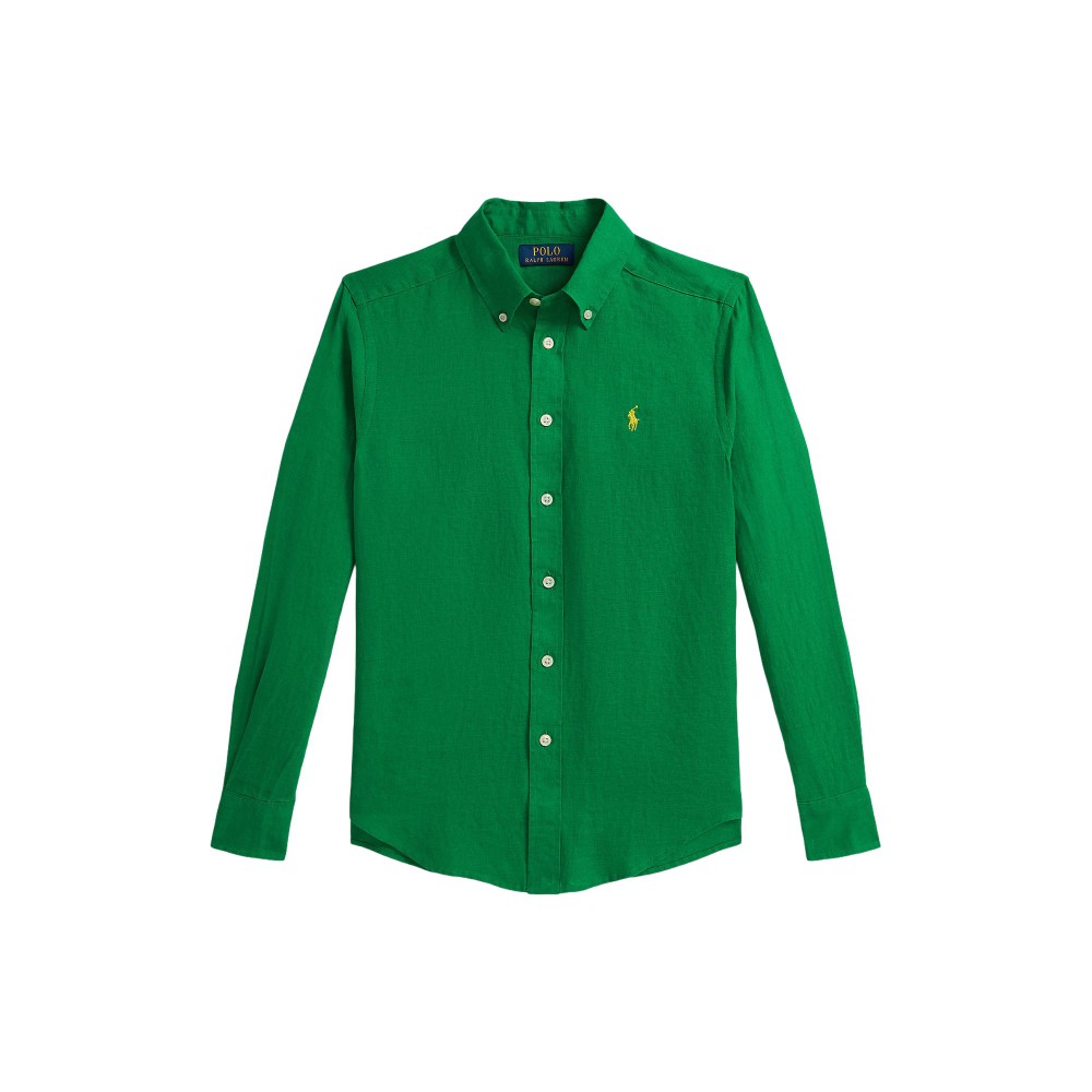 RALPH LAUREN Camicia verde...