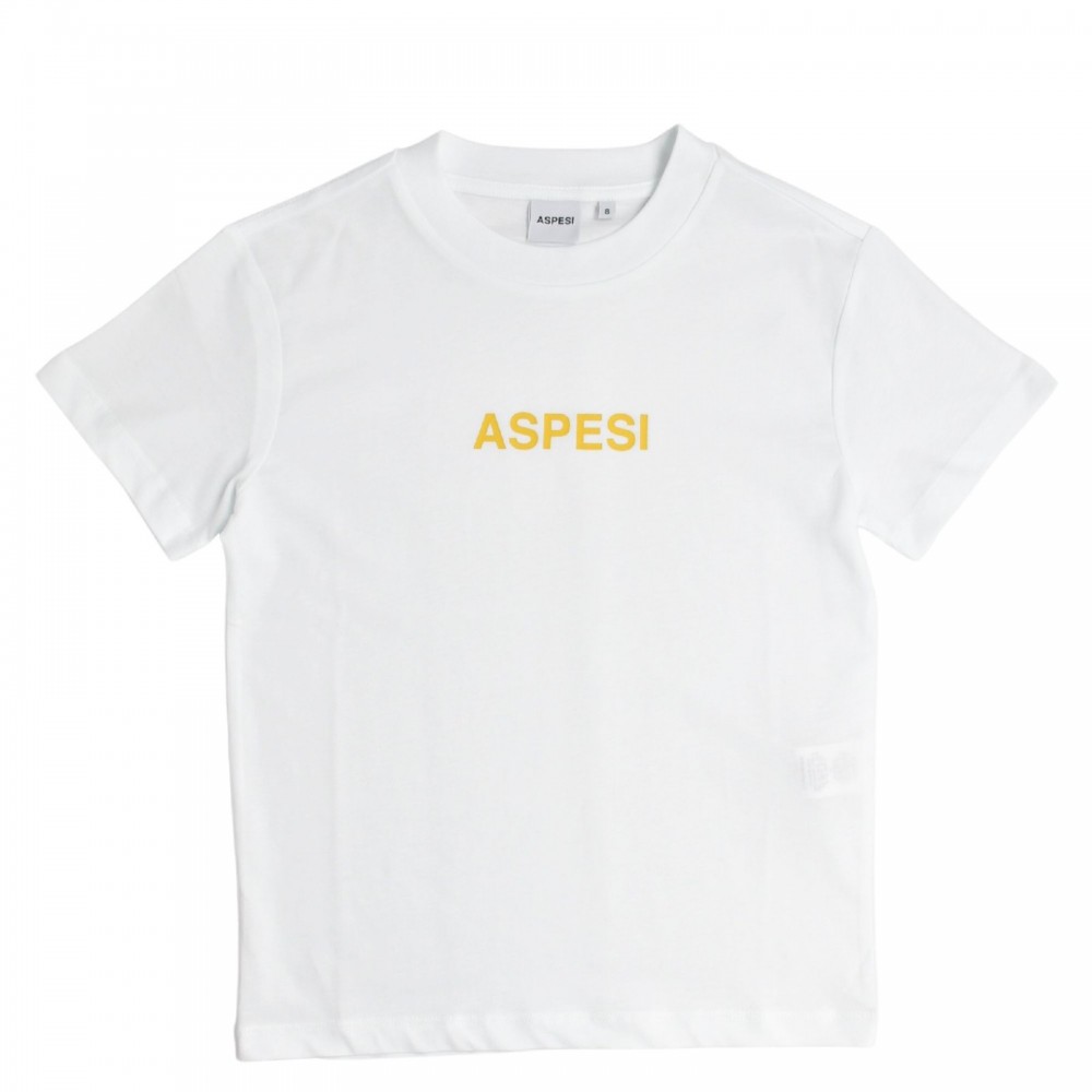 ASPESI T-shirt bianca bambina