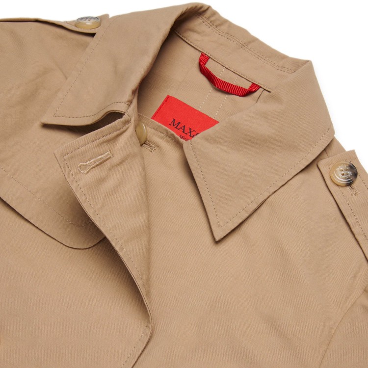 MAX&CO Giacca caramello doppiopetto bambina