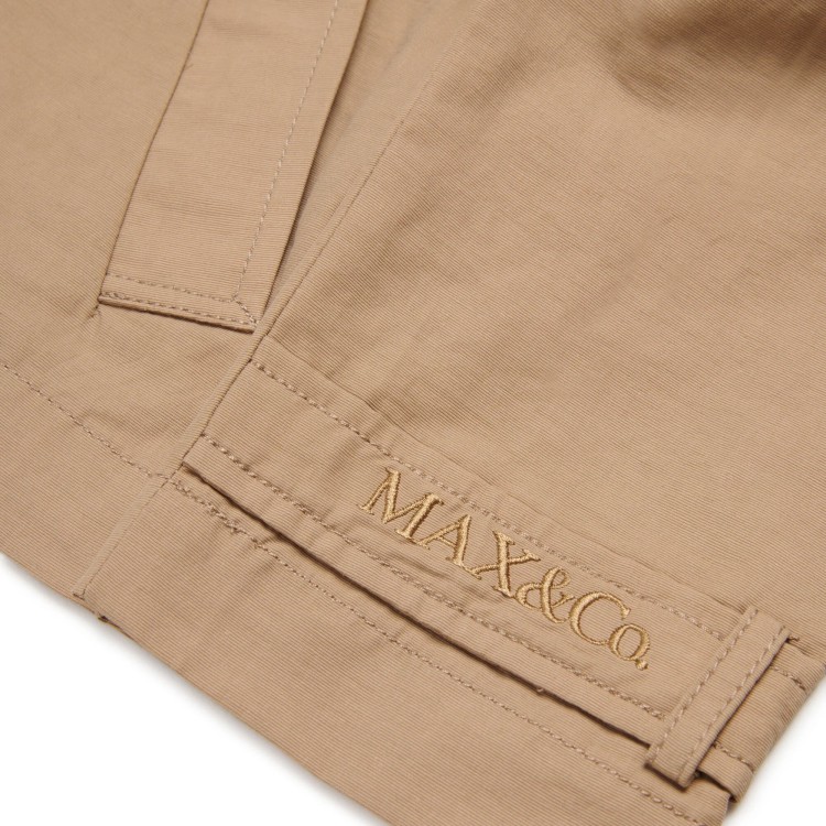 MAX&CO Giacca caramello doppiopetto bambina