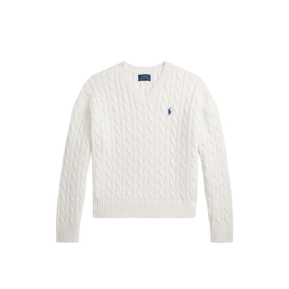 RALPH LAUREN Maglia bianca...