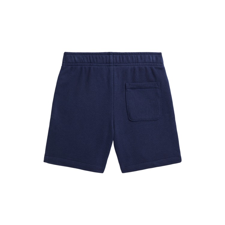 RALPH LAUREN Pantaloncini navy in felpa bambino