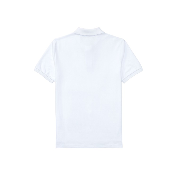 RALPH LAUREN Polo bianca in piqué bambino