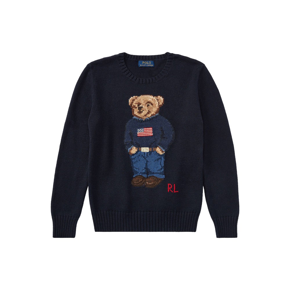 RALPH LAUREN Maglia blu...