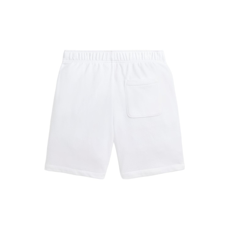 RALPH LAUREN Pantaloncini bianchi in felpa bambino