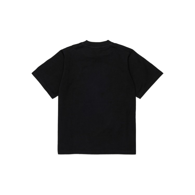DSQUARED T-shirt nera con logo bambino