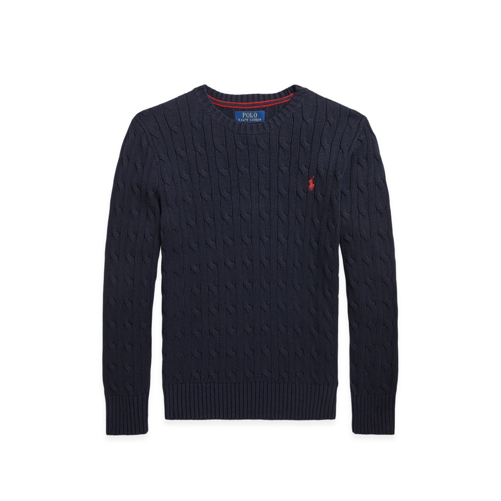 RALPH LAUREN Maglione blu...