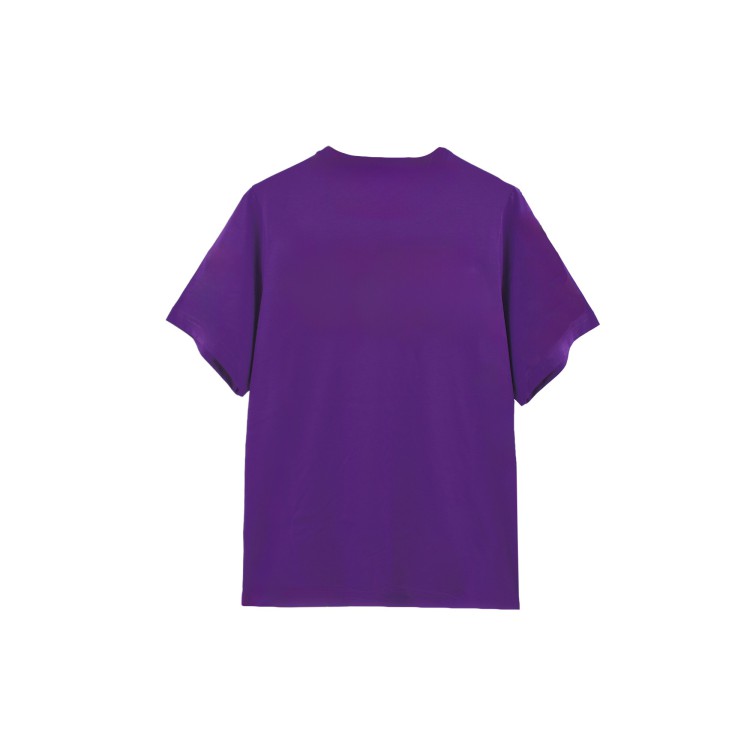DSQUARED T-shirt viola con logo fiamme bambino