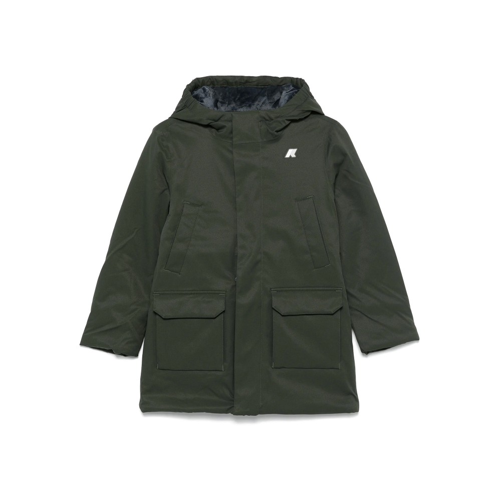 K-WAY Giacca verde con...