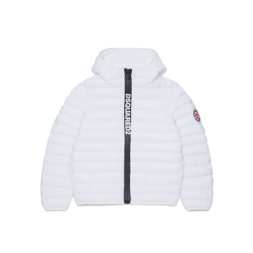 DSQUARED Giubbotto bianco...