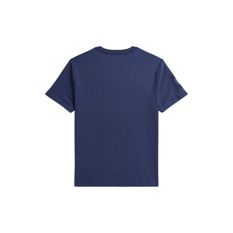 RALPH LAUREN T-shirt blu navy Big Pony bambini