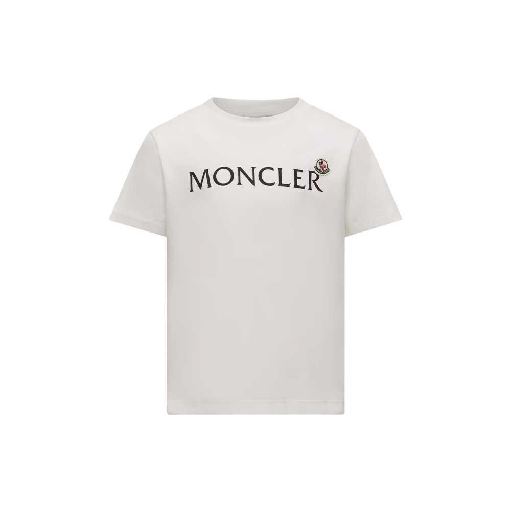 MONCLER T-shirt bianca con...