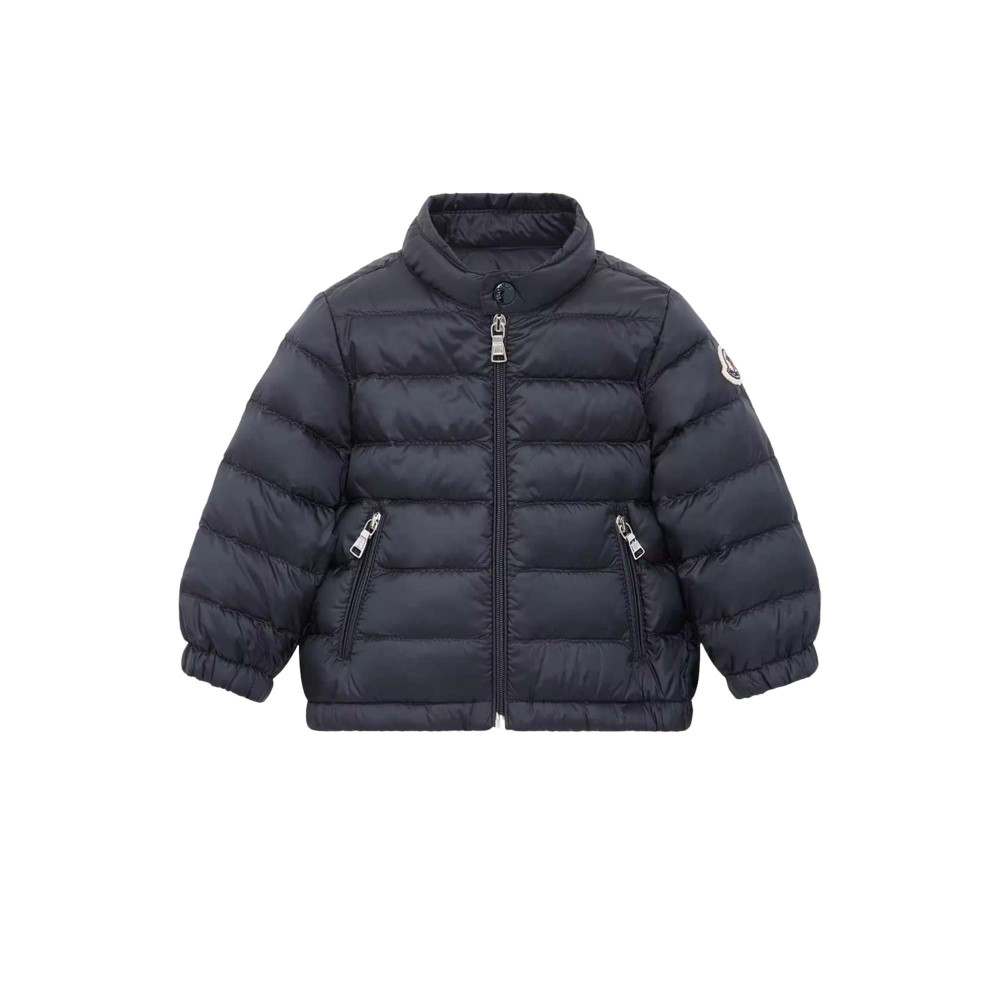 MONCLER Piumino blu navy...