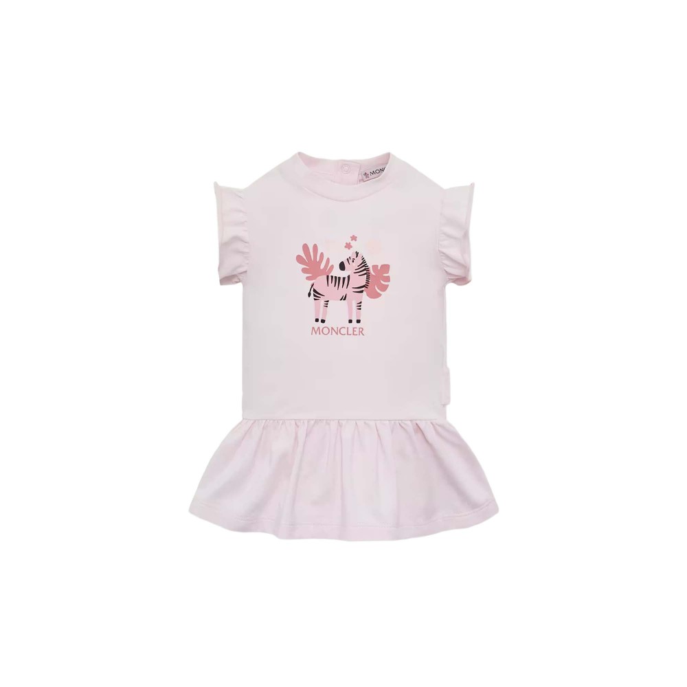 MONCLER Abito rosa con...