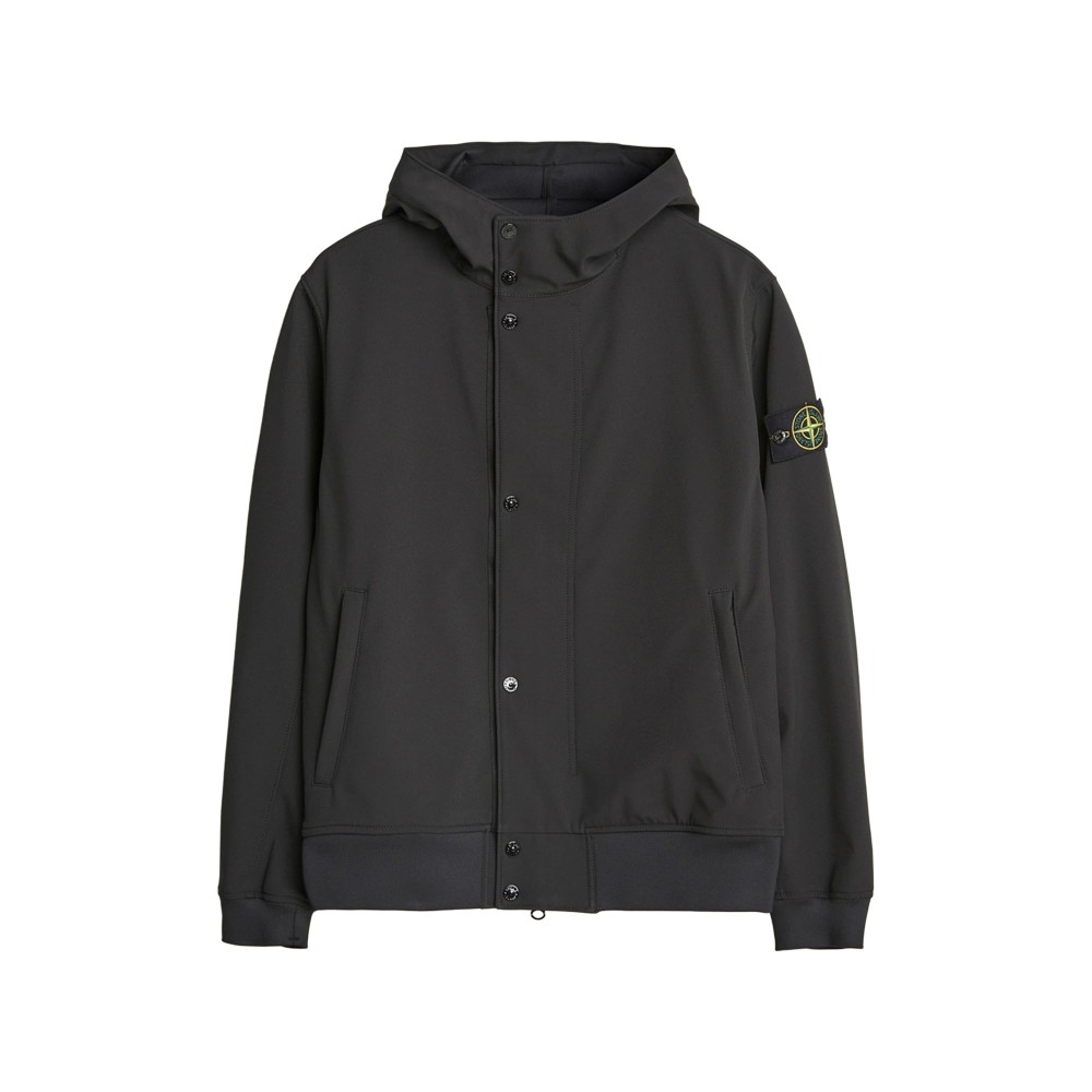 STONE ISLAND Giubbotto nero...