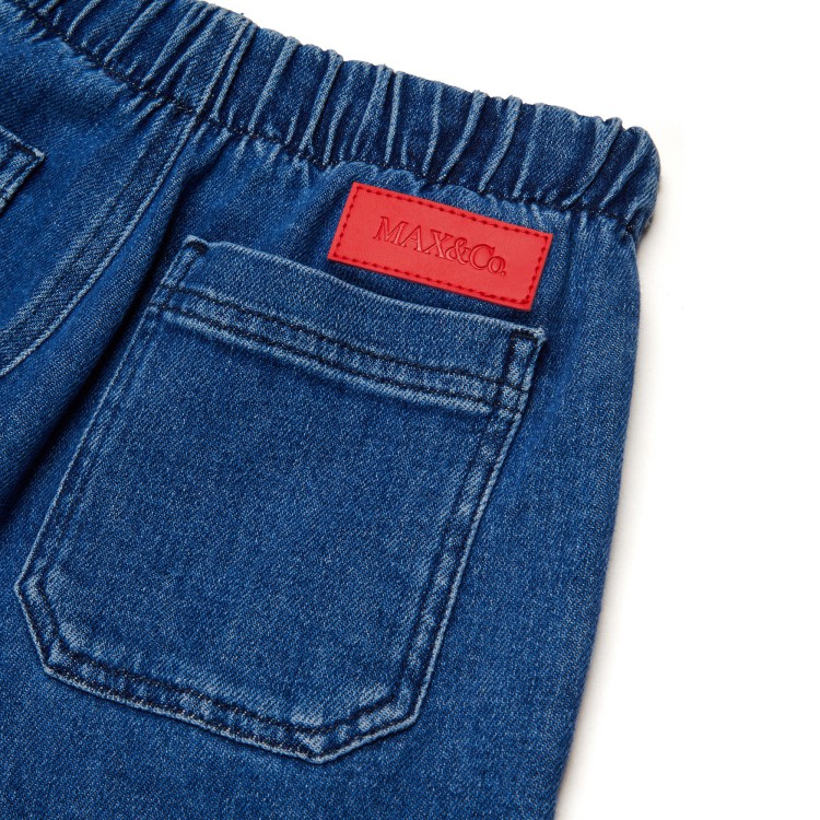 MAX&CO Jeans blu wide leg bambina