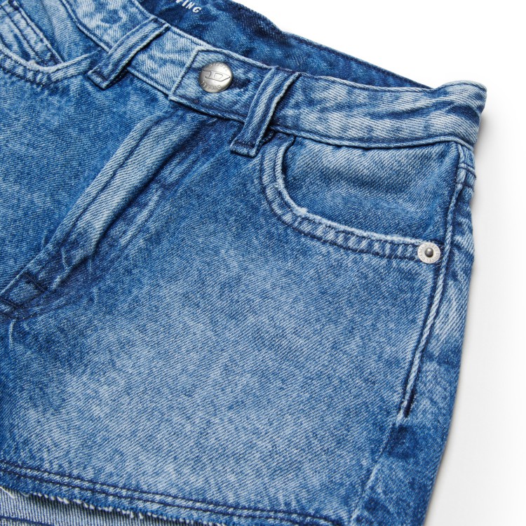DIESEL Shorts Plaffy in denim bambina