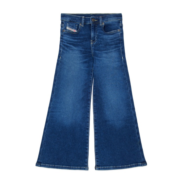 DIESEL Jeans blu scuro 1978 flared bambina
