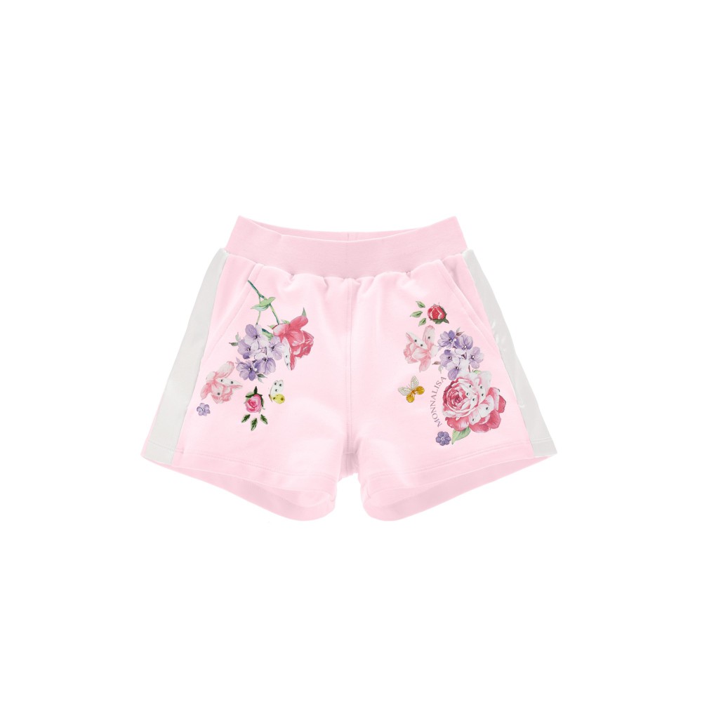 MONNALISA Shorts rosa con...