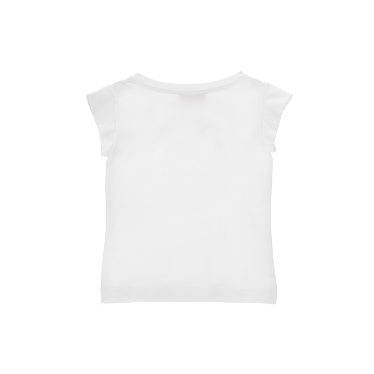 MONNALISA T-shirt bianca Hello Kitty bambina