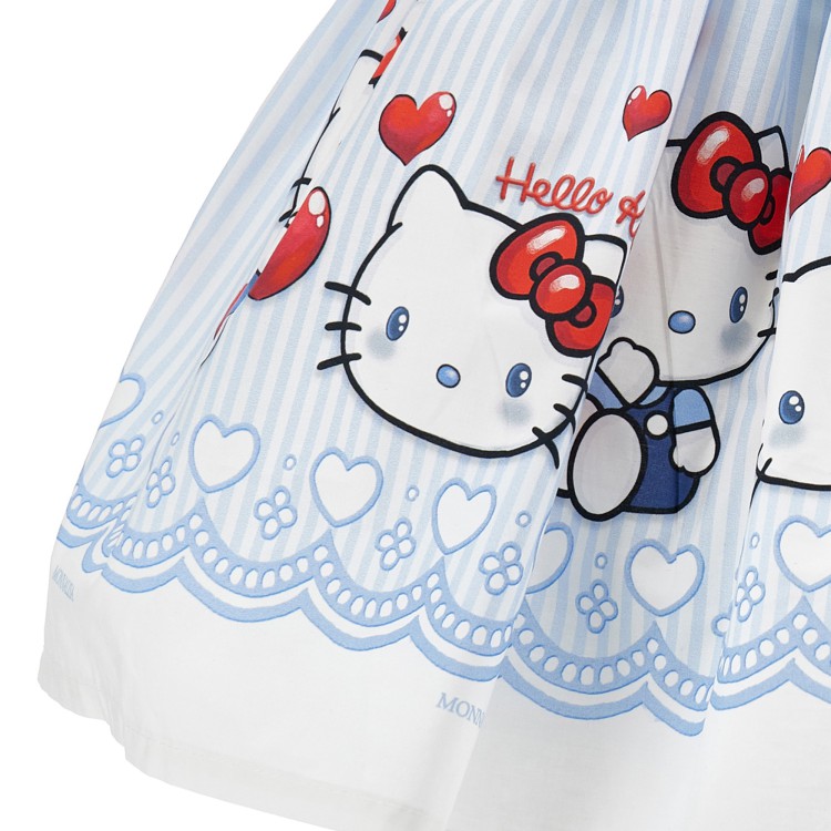 MONNALISA Gonna celeste Hello Kitty bambina