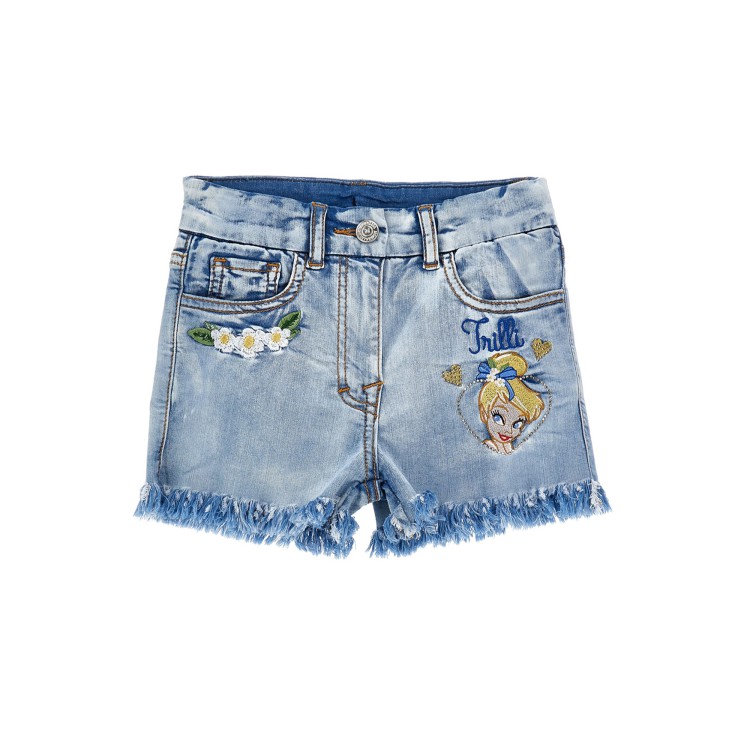 MONNALISA Shorts in denim Trilli bambina