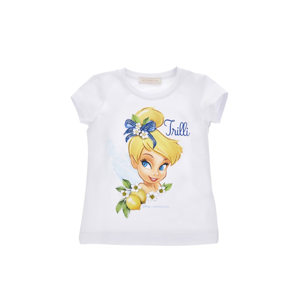 MONNALISA T-shirt bianca...