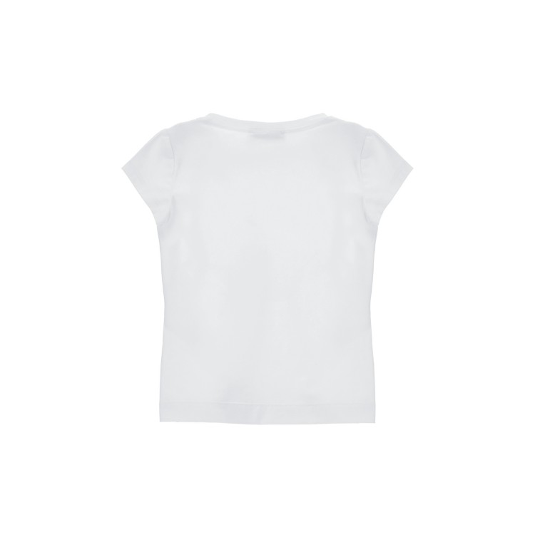 MONNALISA T-shirt bianca Trilli bambina