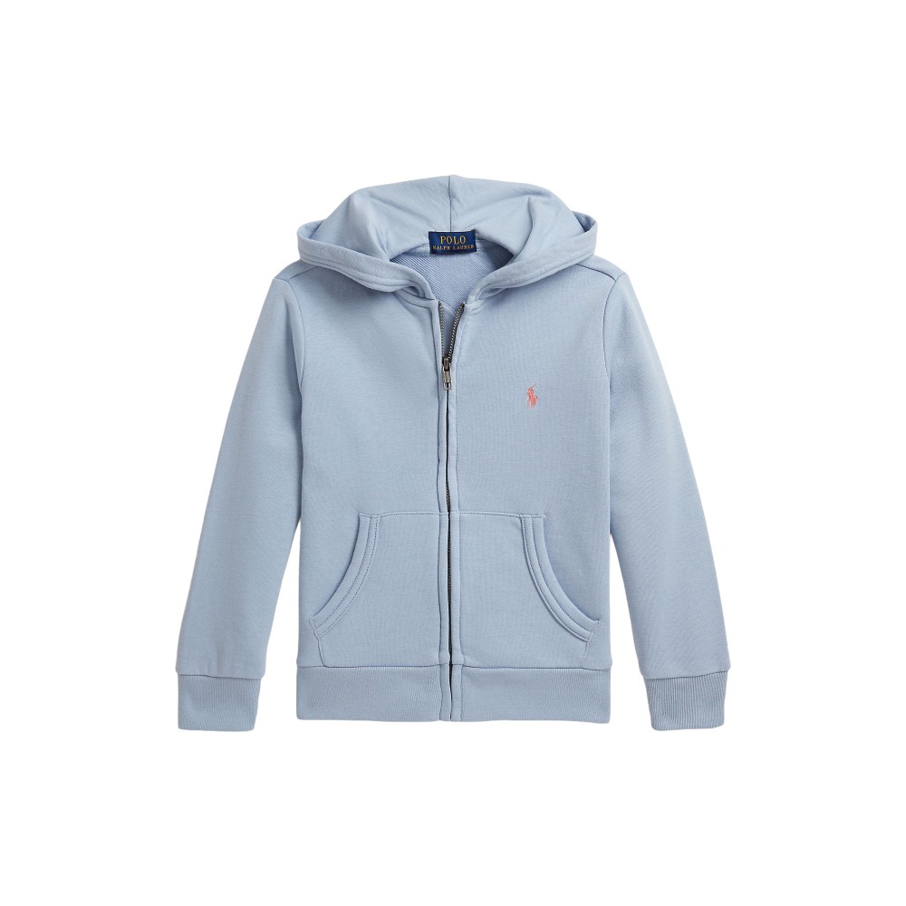 RALPH LAUREN Felpa celeste...