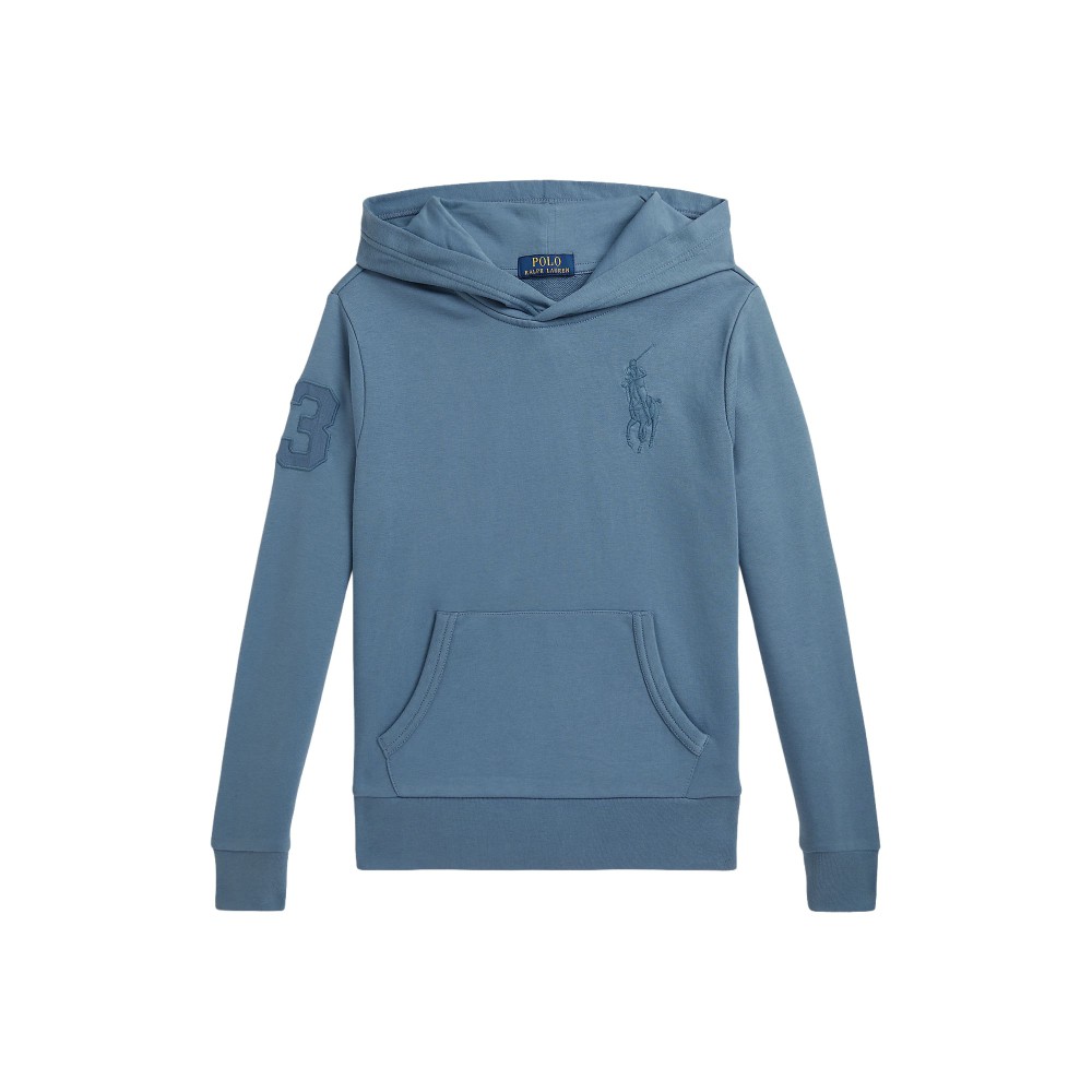 RALPH LAUREN Felpa azzurra...