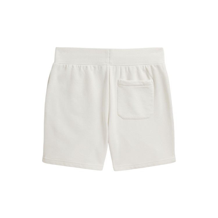 RALPH LAUREN Shorts bianchi in felpa Big Pony bambino
