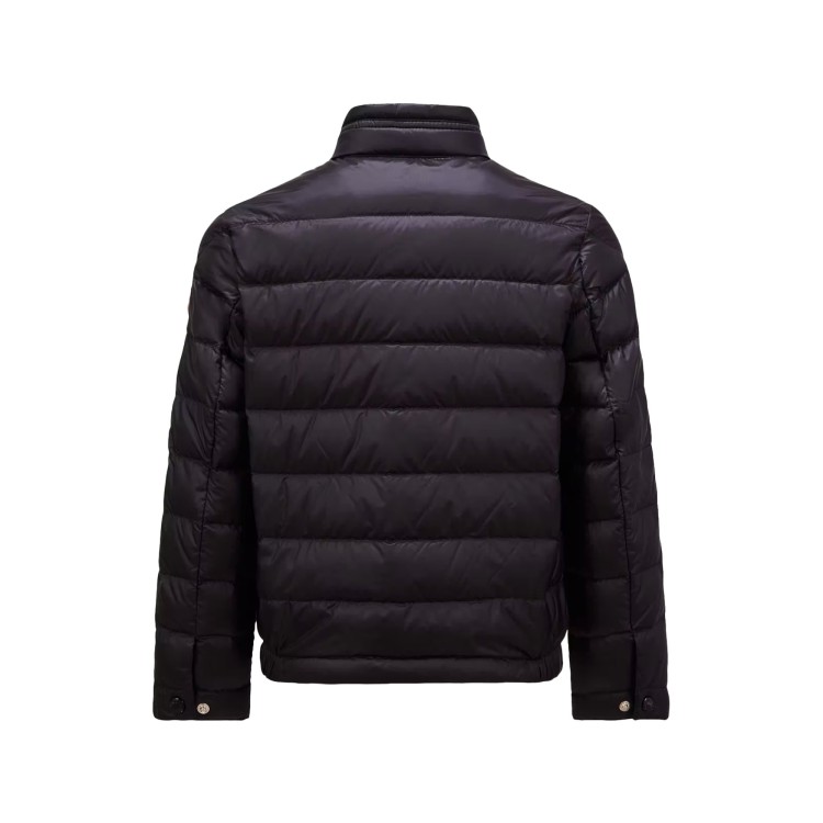MONCLER Piumino nero Acorus bambini