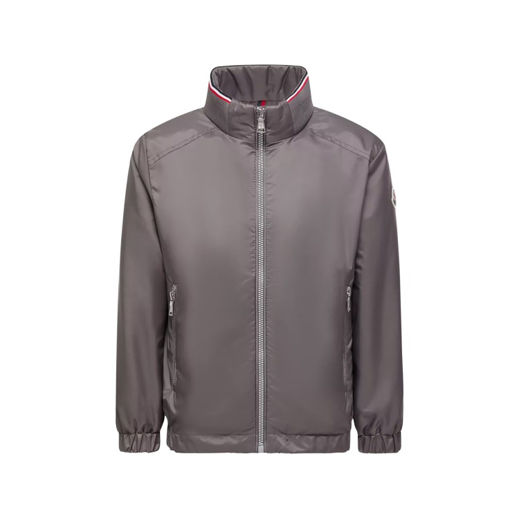 MONCLER Giacca grigia impermeabile Hilmi bambini