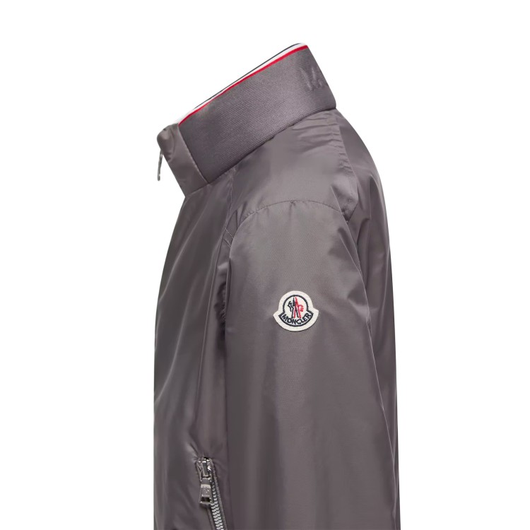 MONCLER Giacca grigia impermeabile Hilmi bambini
